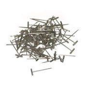 DUBRO 252 Nickel Plated T-Pins 1in 100pc