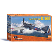 Dora Wings 32001 1/32 Dewoitine D.500 (Cartograf decal)s