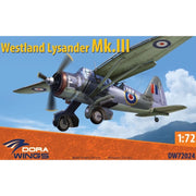 Dora Wings 72024 1/72 Westland Lysander Mk. II Plastic Model Kit