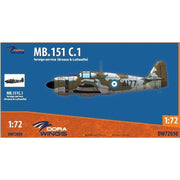 Dora Wings 72030 1/72 Marcel Bloch MB.151 Hellenic AF