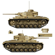 Das Werk 16002 1/16 Panzer III Ausf. J 3 in 1