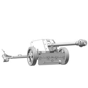 Das Werk 35027 1/35 German 7 5cm Pak40 with 4 Figures