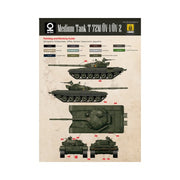 Das Werk 35032 1/35 Medium Tank T-72M 3 in 1