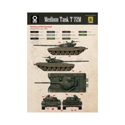 Das Werk 35032 1/35 Medium Tank T-72M 3 in 1