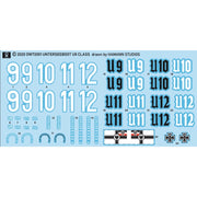 Das Werk 72001 1/72 WWI German U-Boat SM U-9