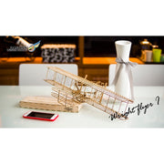 Dancing Wings Hobby VC01 1/18 Wright Flyer-I 500mm (Wood box) Kit