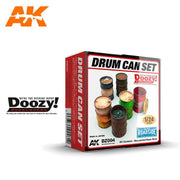 Doozy DZ004 1/24 Drum Can Set Plastic Model Kit