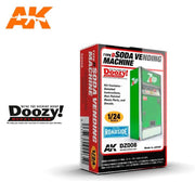 Doozy DZ008 1/24 Soda Vending Machine Type D Plastic Model Kit