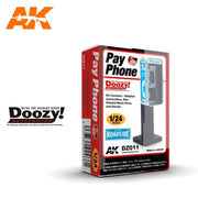 Doozy DZ011 1/24 Pay Phone Plastic Model Kit