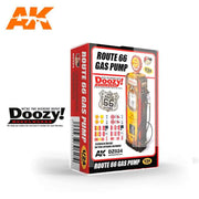 Doozy DZ024 1/24 Route 66 Gas Pump Plastic Model Kit