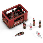 Doozy DZ027 1/24 1940-1980s Plastic Box Coca-Cola Bottles