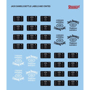 Doozy DZ029 1/24 Wooden Boxes Jack Daniels Bottles