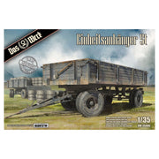 Das Werk 35006 1/35 German Anhanger 5T Medium Trailer WWII Plastic Model Kit
