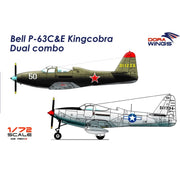 Dora Wings 1/72 Bell P-63C&E King Cobra Dual Combo (2 in 1) DW-7201D