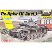 Dragon 6954 1/35 Pz.Kpfw.III Ausf.J Initial Production/Early Production 2-in-1 Plastic Model Kit