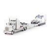 Drake ZT09224 1/50 Kenworth T900 White/Red with Drake 2x8 Dolly and 5x8 Swinging Trailer