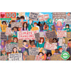 eeBoo 500pc Positivity Climate Action Jigsaw Puzzle