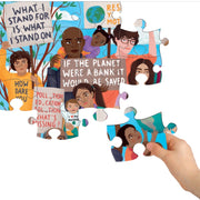 eeBoo Positivity Climate Action 500pc Jigsaw Puzzle