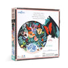 eeBoo Still Life Flowers Round 500pc Jigsaw Puzzle