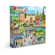 eeBoo Copenhagen 1000pc Jigsaw Puzzle