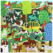 eeBoo Dogs In The Park 1000pc Jigsaw Puzzle