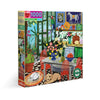 eeBoo Green Kitchen 1000pc Jigsaw Puzzle