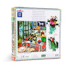 eeBoo Green Kitchen 1000pc Jigsaw Puzzle