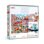 eeBoo Venice Market 1000pc Jigsaw Puzzle