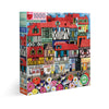 eeBoo Whimsical Village 1000pc Jigsaw Puzzle