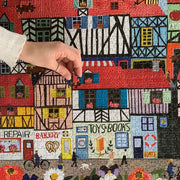 eeBoo Whimsical Village 1000pc Jigsaw Puzzle
