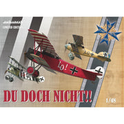 Eduard 11137 1/48 Du Doch Nicht!! Albatros D.V Fokker DR.I Fokker D.VII and Resin Figure