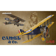 Eduard 11151 1/48 Biggles and Co Sopwith F1 Camel with 2 Biggles Fictional Markings.