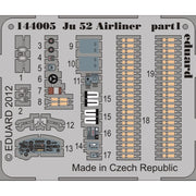 Eduard 144005 1/144 Ju 52 Airliner for Eduard Kit