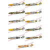 Eduard 2142 1/72 Bf 109F-2 and Bf 109F-4 Wunderschöne Neue Maschinen pt. 1 Dual Combo Limited Edition