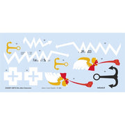 Eduard D32007 1/32 Die Alten Kanonen Fokker Dr.I Triplane Decal Set