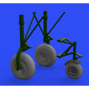 Eduard 632149 1/32 B-24 Wheels 9 Spoke Front Wheel for Hobby Boss Kit