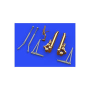 Eduard 648632 1/48 B-17F Undercarriage Legs Bronze for HKM Kit