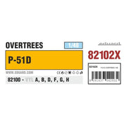 Eduard 82102X 1/48 P-51D Overtrees Plastic Model Kit