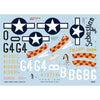 Eduard 32011 1/32 North-American P-51D-5 Mustang 357th FG Decal Set