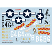 Eduard 32011 1/32 North-American P-51D-5 Mustang 357th FG Decal Set