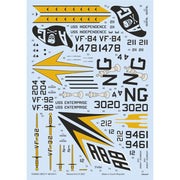 Eduard D48093 1/48 F-4B Navy Decal Set for Tamiya
