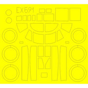 Eduard EX591 1/48 Douglas A-26B Invader Mask Set