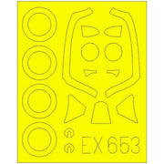 Eduard EX653 1/48 Spitfire FR Mk.XIV mask Set