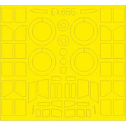 Eduard EX655 1/48 Ju 52 Mask Set