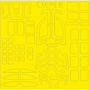 Eduard EX698 1/48 He 111Z Mask for ICM