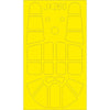 Eduard JX260 1/32 P-40E Mask Set for Trumpeter kit