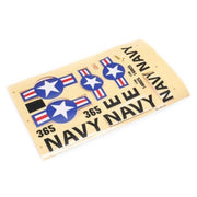 E-Flite EFL08201 Decal Sheet T-28 1.1M