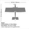 E-Flite Ultra Stick 1.1m RC Plane BNF Basic EFL14050