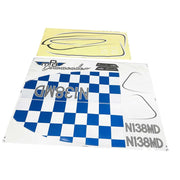 E-Flite EFL14827 Decal sheet Commander mPd
