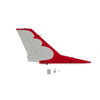 E-Flite EFL87978 Fin and Rudder F-16 Thunderbird 80mm EDF